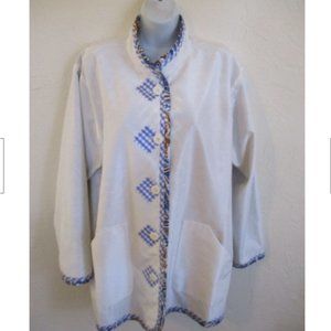 Koos Of Course Reversible Jacket Size 1X NWOT